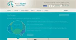 Desktop Screenshot of neurorhythm.com